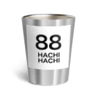 Craft macoro-βのHACHI HACHI Part2 88ロゴ入り サーモタンブラー
