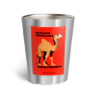 YS VINTAGE WORKSのチェコ　プラハ動物園　ラクダ Thermo Tumbler