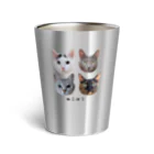 ねこほうチャンネル公式グッズのねこほう実写集合！ Thermo Tumbler