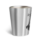 ASHINO official goodsのシティロゴ タンブラー シルバー Thermo Tumbler