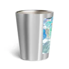 空と魔法のアトリエの移り変わるアクアカラー Thermo Tumbler