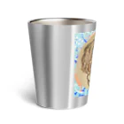 YURITAROORIGINLのAmerican Cocker Spaniel,わるそう坊主のコッカースパニエル Thermo Tumbler