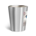 Mystic Blueの猫のMystic Blue Thermo Tumbler