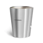 猫とネコ犬のボルゾイ スタイリッシュ Thermo Tumbler