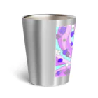 Ｍ✧Ｌｏｖｅｌｏ（エム・ラヴロ）のあじさい（６月の誕生花） Thermo Tumbler