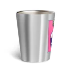 ことり屋の眼鏡をはずす女 Thermo Tumbler