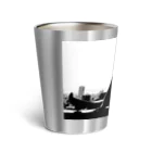 うの UNOの窓際のうの（白黒） Thermo Tumbler