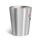 DOGLABのラブラドール　シルエット　 Thermo Tumbler