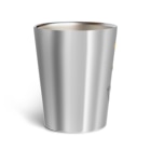 L_arctoaのカマキリの昼と夜の複眼（絵文字、背景透過ver） Thermo Tumbler
