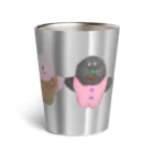 むにゅの手つなぎぎゅーちゃんズ Thermo Tumbler