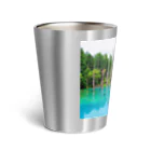 Studio  BLUEの北海道　美瑛　青い池 Thermo Tumbler