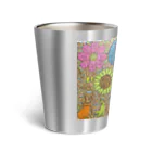 たけむらあいかのお花見にゃんこ Thermo Tumbler