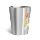 むにゅのプクプクとプクニック Thermo Tumbler