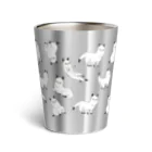 かわいい尻子玉の約束の天啓猫 Thermo Tumbler