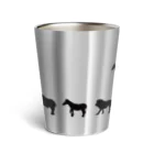 あおぞらのアニマルズ_BLACK Thermo Tumbler