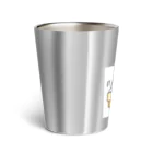 ブドウのお留守番ニャンコ Thermo Tumbler