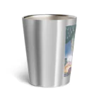 世界の絵画アートグッズのカイ・ニールセン「フェリシアまたは撫子の鉢」挿絵 Thermo Tumbler