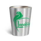 TensGraphyのLocobird green サーモタンブラー