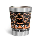 KAGOSHIMA GO!GO!PROJECT | 鹿児島 ゴーゴープロジェクトの西郷どん いっぱい GO!GO!SEGODON Thermo Tumbler