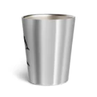 虹色PLUSのイルカさんシルエット Thermo Tumbler