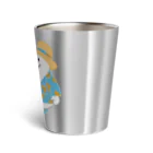 キッズモード某の真夏のスノーマン(濃色用) Thermo Tumbler