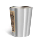 終わらない夢に🌈のセピア色の街 Thermo Tumbler