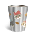 猫のきぬくんのお店の公式ベーカリーこげまるグッズ Thermo Tumbler