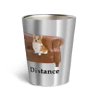 犬グッズの店しえるぶるーのソーシャルディスタンス　コーギー Thermo Tumbler