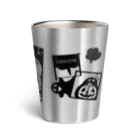 イラスト MONYAAT のGz かぼちゃバーガーＤ(gr) Thermo Tumbler