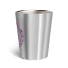 LalaHangeulのはんぐるぐるぐる　鮮やかピンク Thermo Tumbler