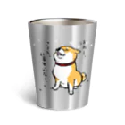 真希ナルセ（マキナル）の仕事すっかな〜（復刻版デザイン／赤柴） Thermo Tumbler