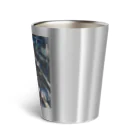 世界の絵画アートグッズのジョセフ・ステラ《ブルックリン橋》 Thermo Tumbler