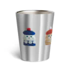 BUNiPUNi-BUPPANのベレーにゃんの集い Thermo Tumbler