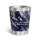 I am fineのウィンター(シャドー)◆ Thermo Tumbler