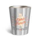 まるいねこのネコパンチ☆ファイトクラブ Thermo Tumbler