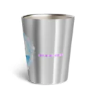 ちょらぷみのパンダイルカとパンダがジャンプ　イルカショーのぱんだ Thermo Tumbler