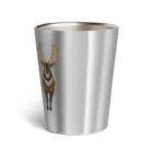 mayon's animal shopのUpgraded horns. つのパン Thermo Tumbler