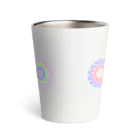 sol-laの５つのカレスコの花 Thermo Tumbler