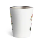 MIKITEEのflowers  Thermo Tumbler