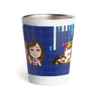 riona_chのサーモタンブラー - ブルー Thermo Tumbler