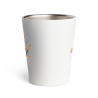 ミニマムユニヴァース@SUZURIのデビねこくん タンブラー ロックンロール Thermo Tumbler