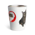 ごまわさびのSETAGAYA CATS Thermo Tumbler