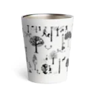 hilo tomula トムラ ヒロのThe Doggone Dog Is Mine Pattern Thermo Tumbler