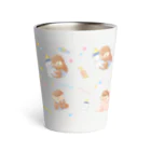 カワウソとフルーツのBaby Otters Thermo Tumbler