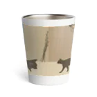 ねこや Ryoko -猫屋 りょうこ-のねこ　心地よいリズム Thermo Tumbler