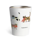 YoakeNecoのよあけねこ　集合 Thermo Tumbler