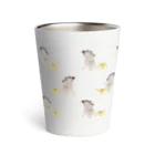 YoakeNecoのかきおじさんとれもんちゃん　東北☆家族 Thermo Tumbler