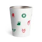 ICON GRAPHICA オフィシャルストアのクリスマスパーティー（カラフル） Thermo Tumbler