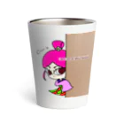 美桜のKawaii万葉集！ SUZURI店の万葉衣装の美桜ちゃん Thermo Tumbler