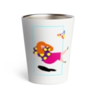 fig-treeの水玉の女04 Thermo Tumbler